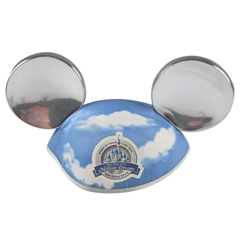 Disney World 2006 Year of a Million Dreams Mickey Ears Hat Live Your Dream